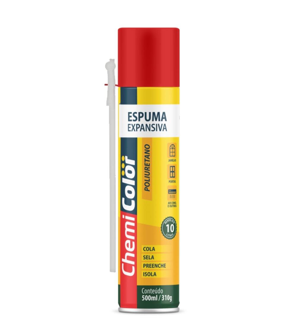 ESPUMA POLIURETANO CHEMICOLOR 500 ML